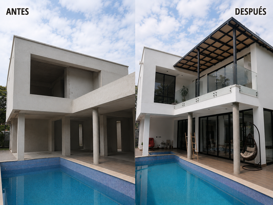 Fachadas y Balcones en Vidrio Arquitectónico